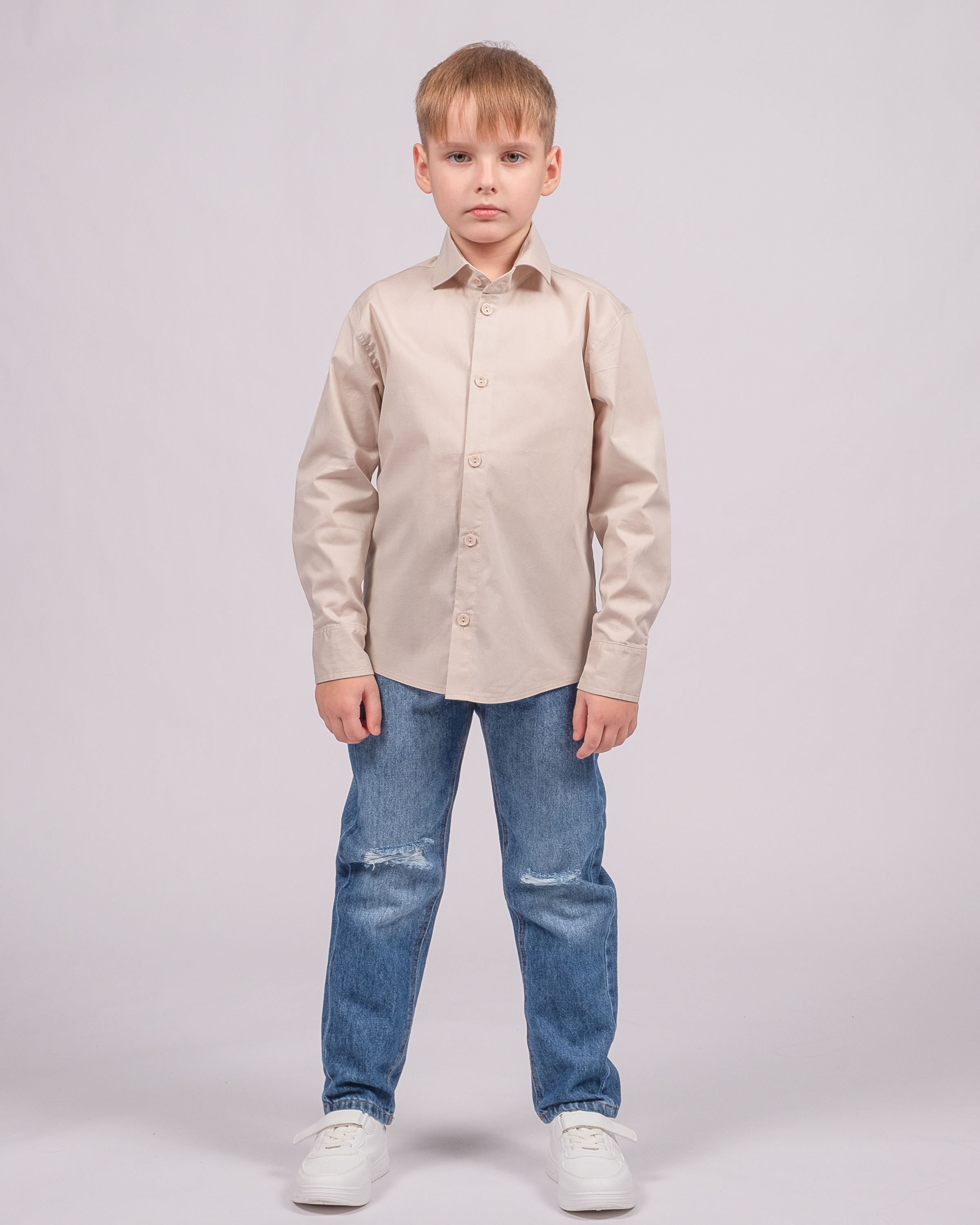 TMK 7410 Рубашка (цвет: Бежевый 110 см) TMK 7410 Рубашка (цвет: Бежевый 110 см)