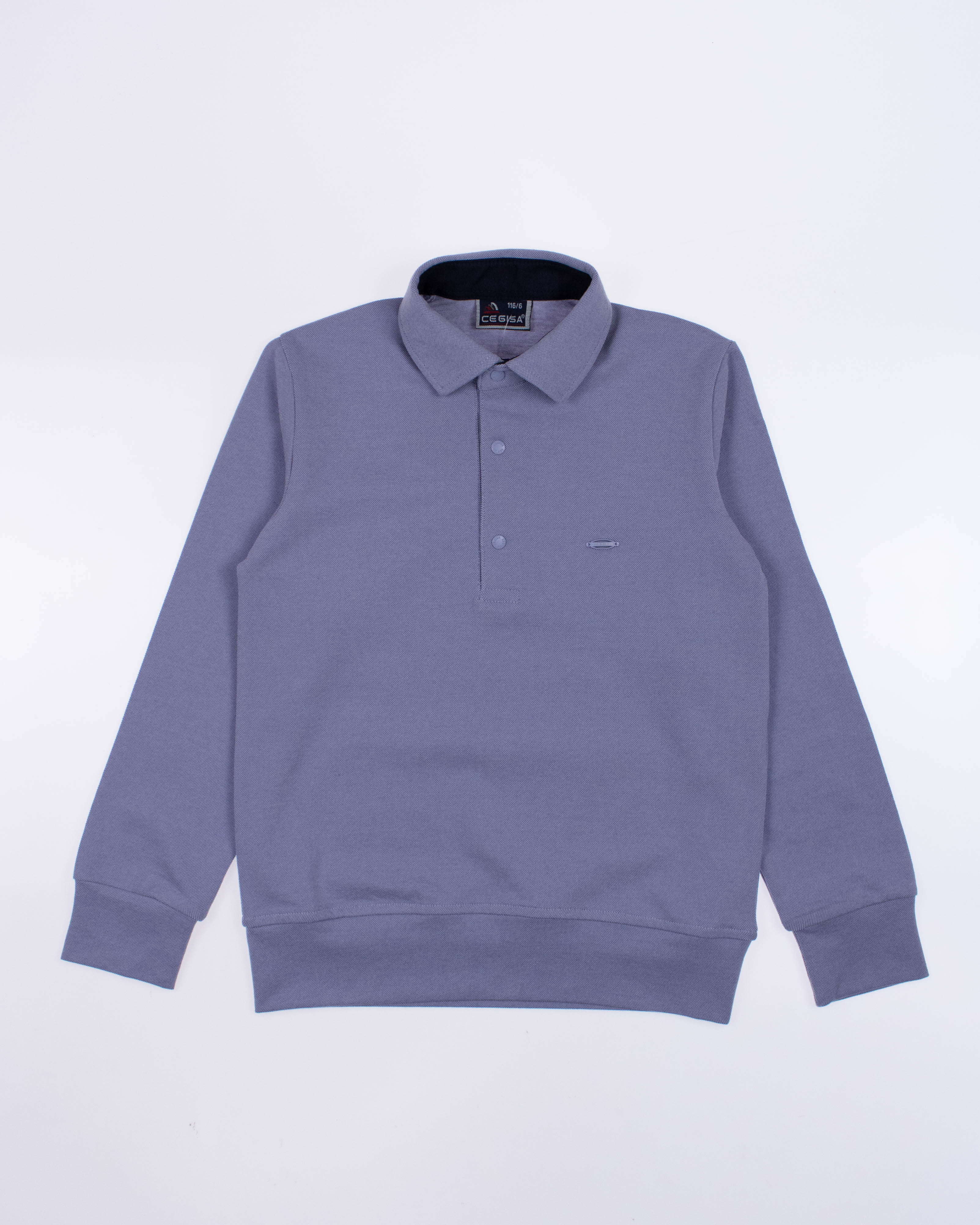 CEGISA 4258/2 Поло (цвет: Серо-синий) CEGISA 4258/2 Поло (цвет: Серо-синий)