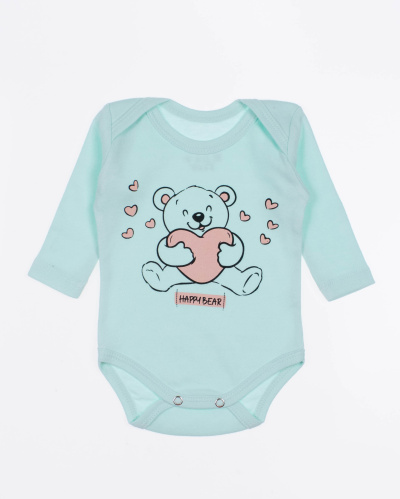 FINDIK 11793 Боди (цвет: Ментоловый) FINDIK 11793 Боди (цвет: Ментоловый)