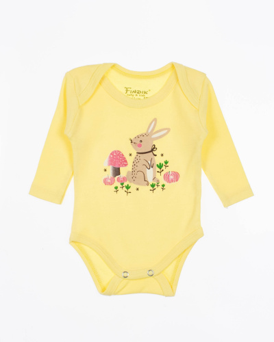 FINDIK 11706 Боди (цвет: Желтый) FINDIK 11706 Боди (цвет: Желтый)