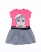 PINK 5874 Платье  (цвет: Розовый\темно-синий)