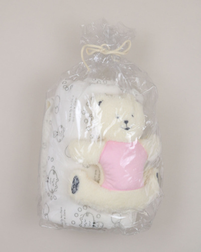 BREEZE 2020 Плед (90*90) и игрушка (цвет: Голубой)