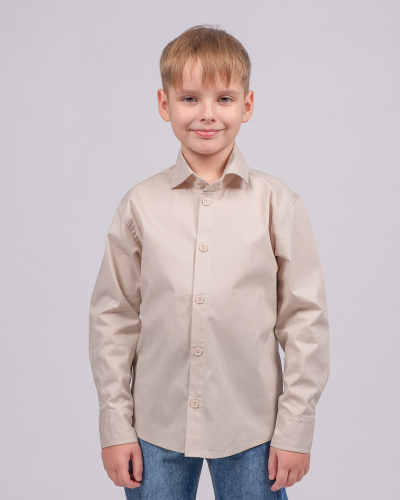 TMK 7410 Рубашка (цвет: Бежевый 98 см) TMK 7410 Рубашка (цвет: Бежевый 98 см)